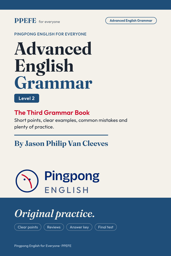Advanced English Grammar, Level 2